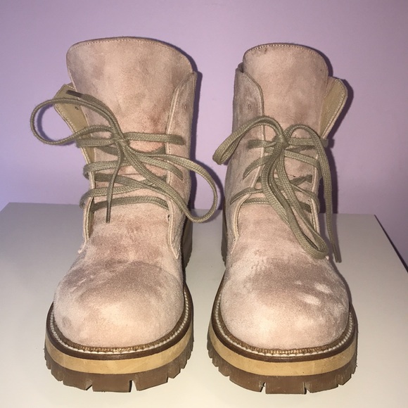 Combat Suede Boots - Picture 3 of 12